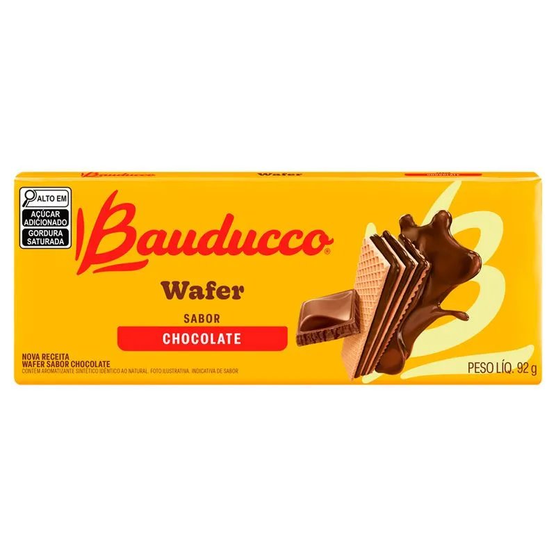 WAFER BAUDUCCO CHOCOLATE 92G