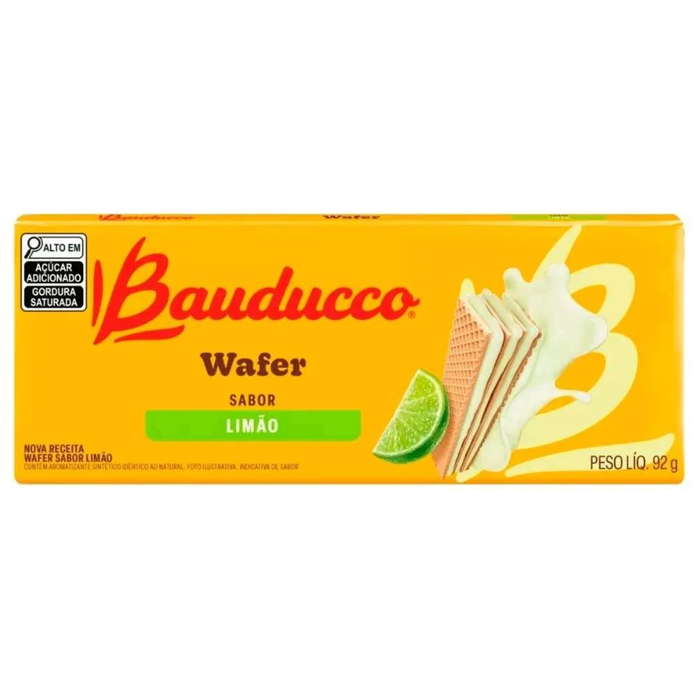 WAFER BAUDUCCO LIMÃO 92G