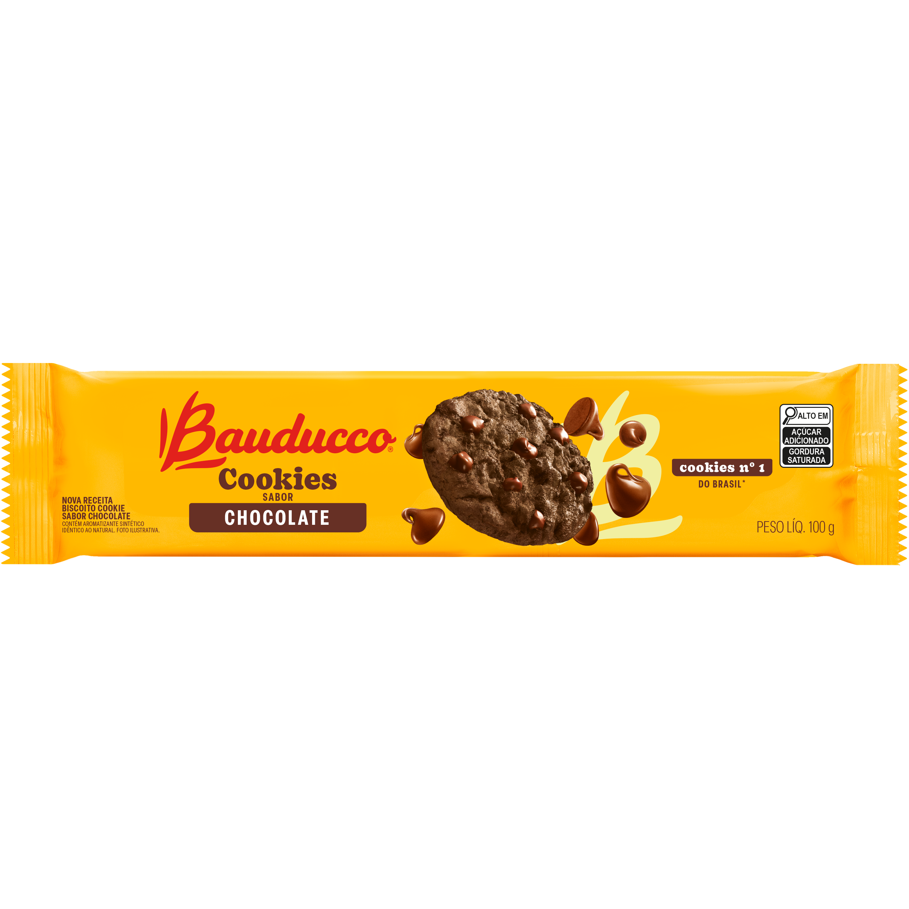 COOKIES BAUDUCCO CHOCOLATE 100G