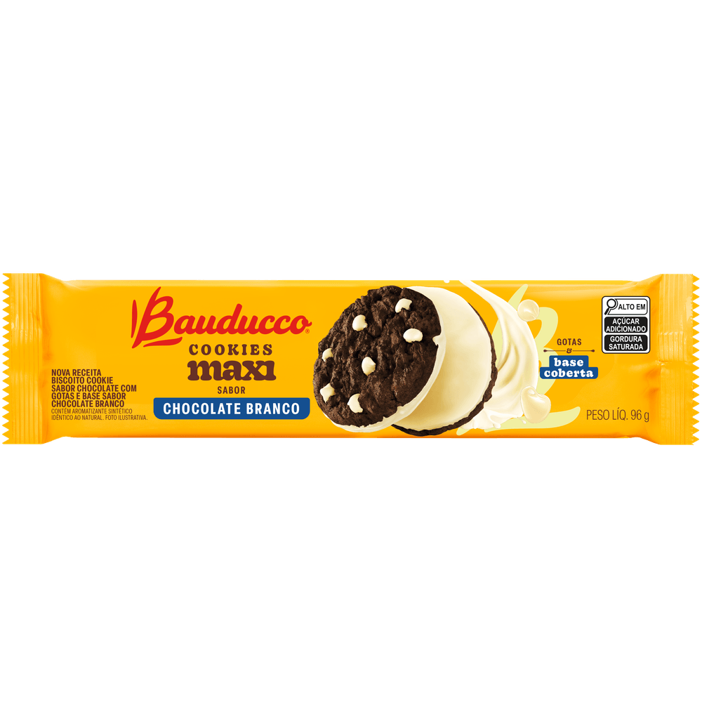 COOKIES MAXI BAUDUCCO BRANCO 96G