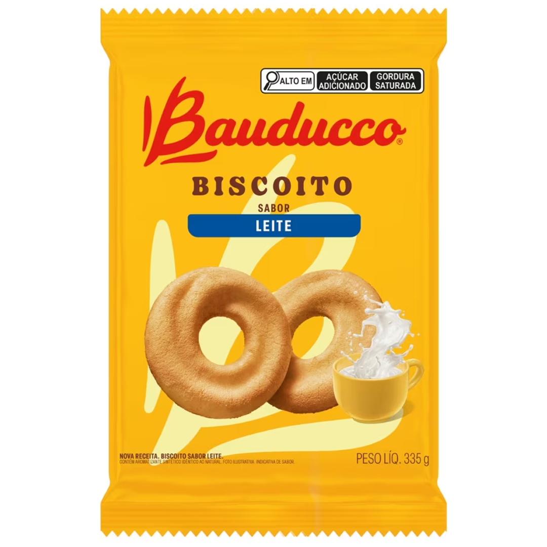 BISCOITO BAUDUCCO LEITE 335G