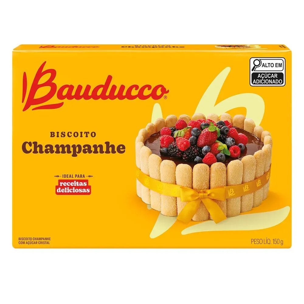 BISCOITO BAUDUCCO CHAMPANHE 150G