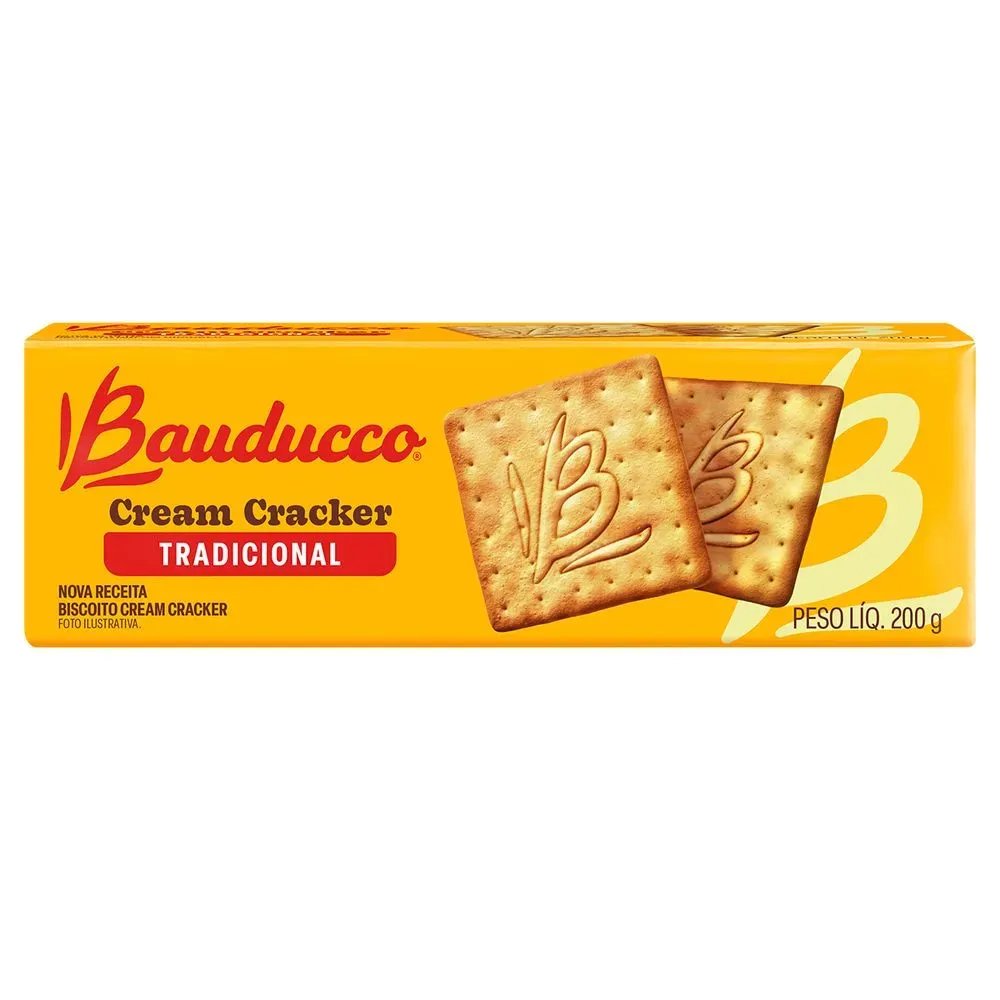 *CREAM CRACKER BAUDUCCO 200G