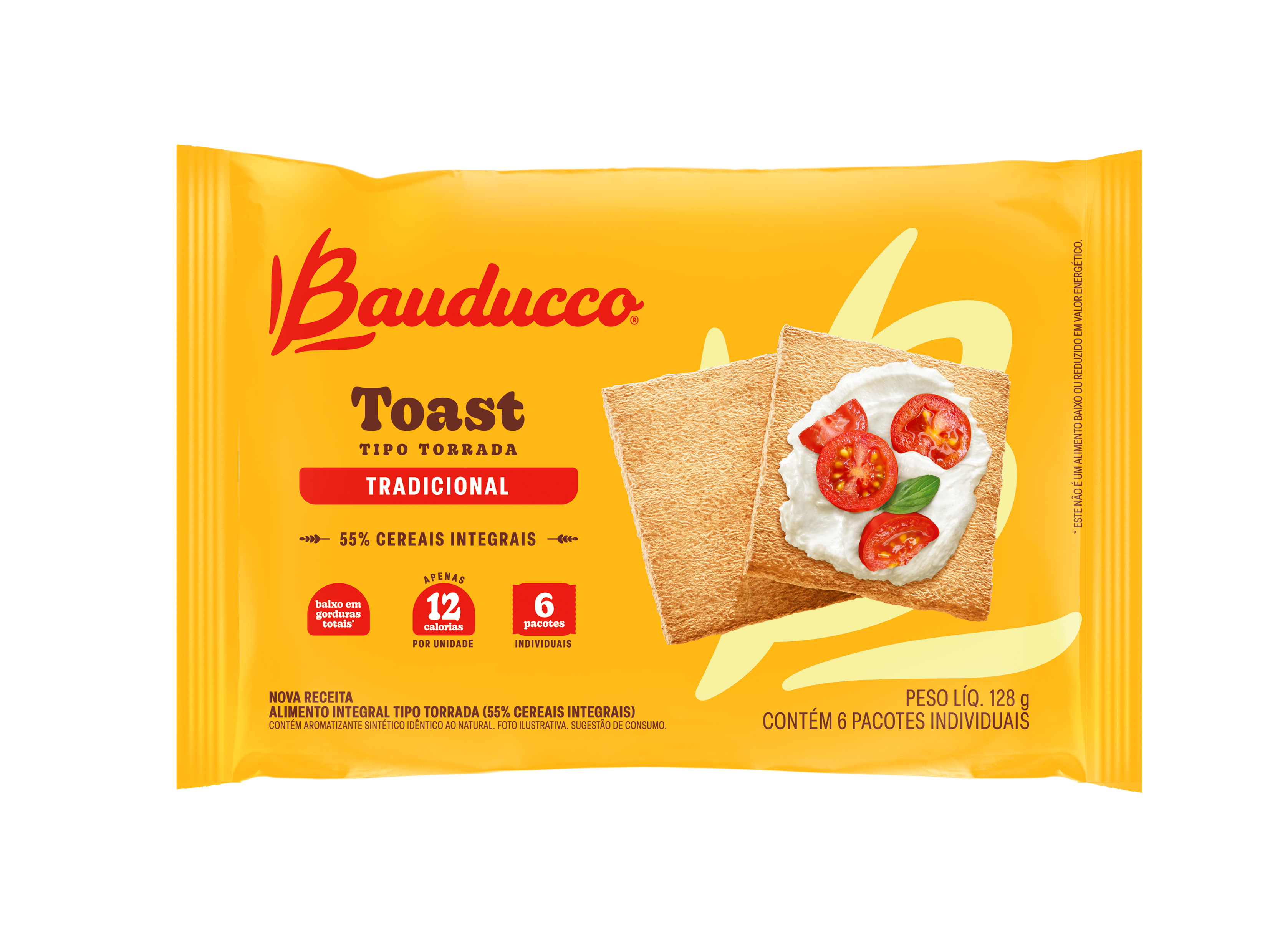 TORRADA TOAST BAUDUCCO TRADICIONAL 128G