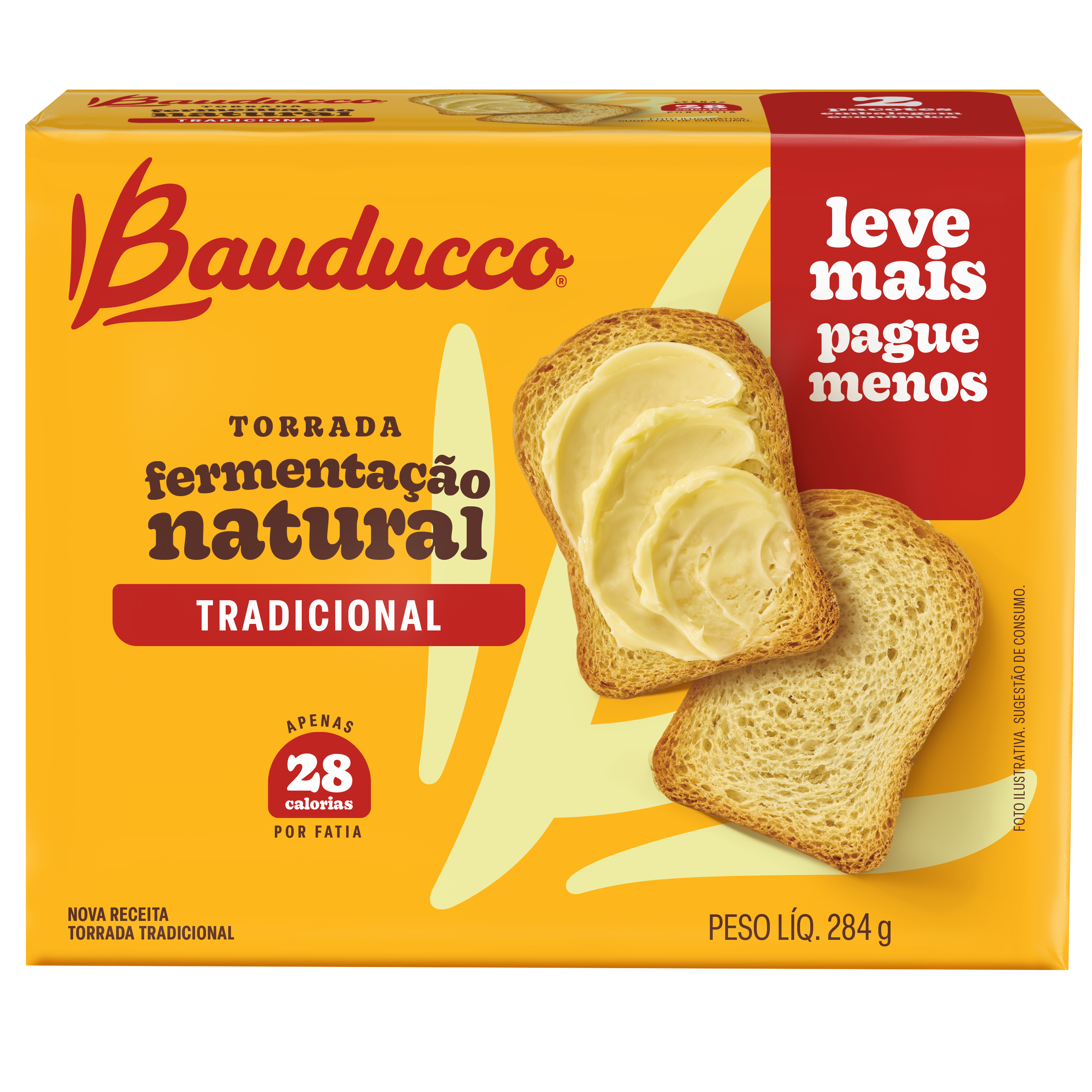 TORRADA BAUDUCCO TRADICIONAL 284G