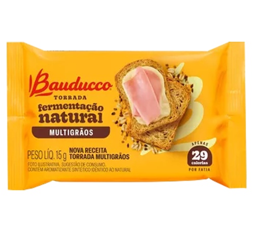 TORRADA BAUDUCCO MULTIGRÃOS 15G