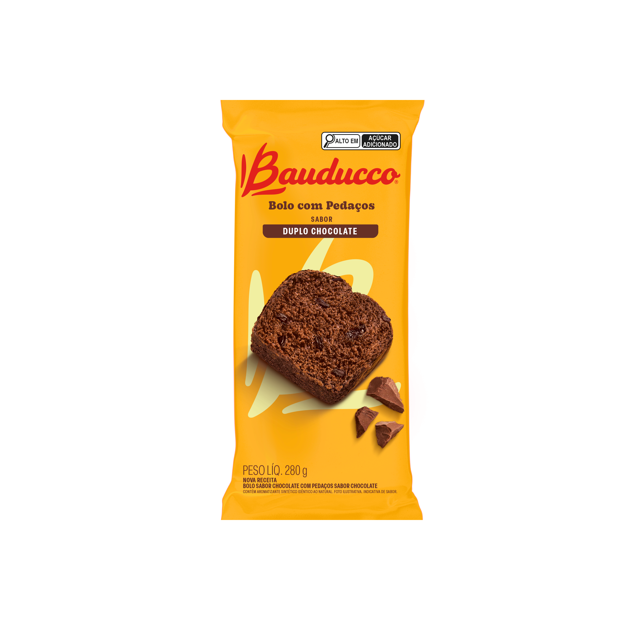 *BOLO BAUDUCCO CHOCOLATE 280G