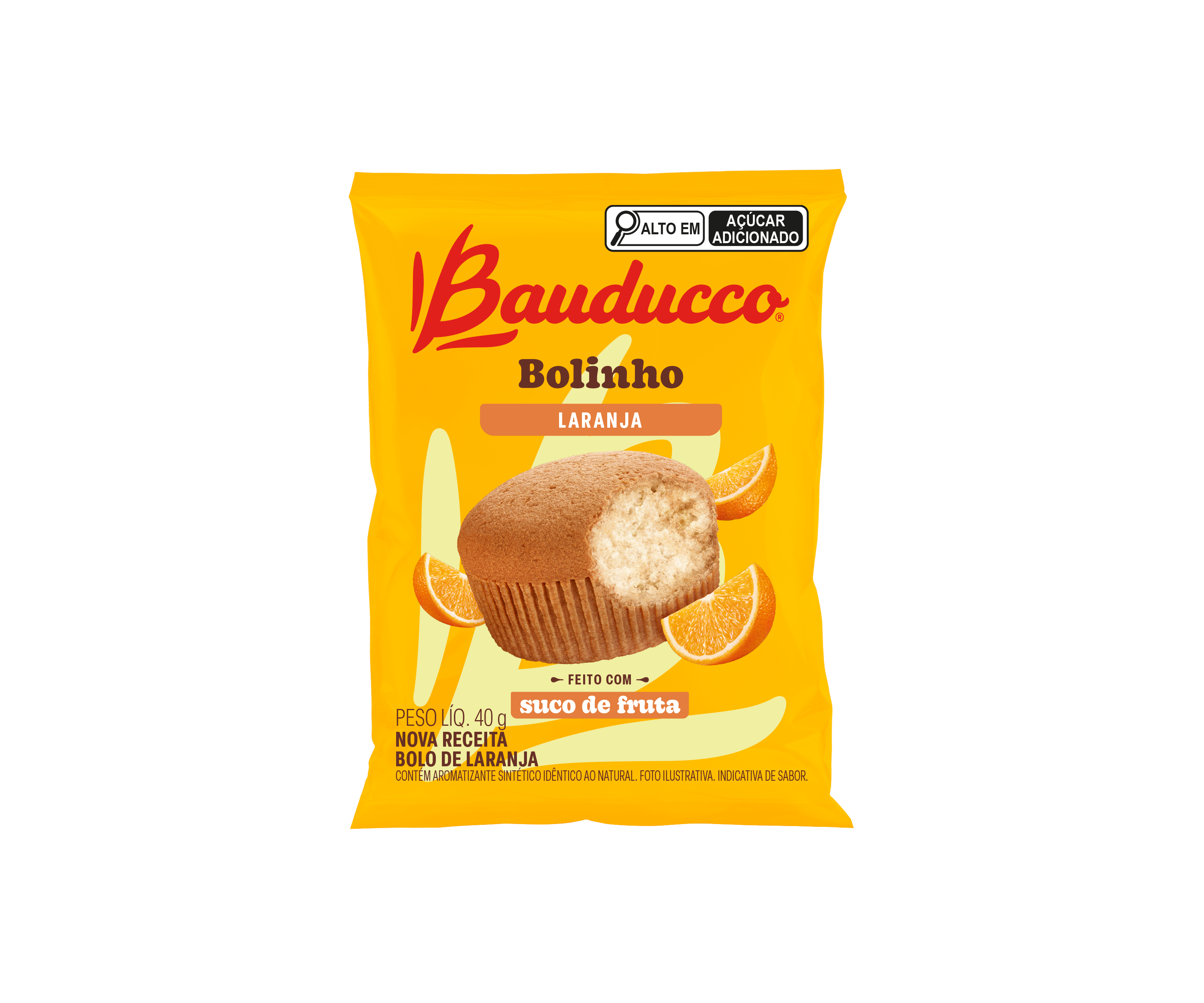 BOLINHO BAUDUCCO LARANJA 16X40G