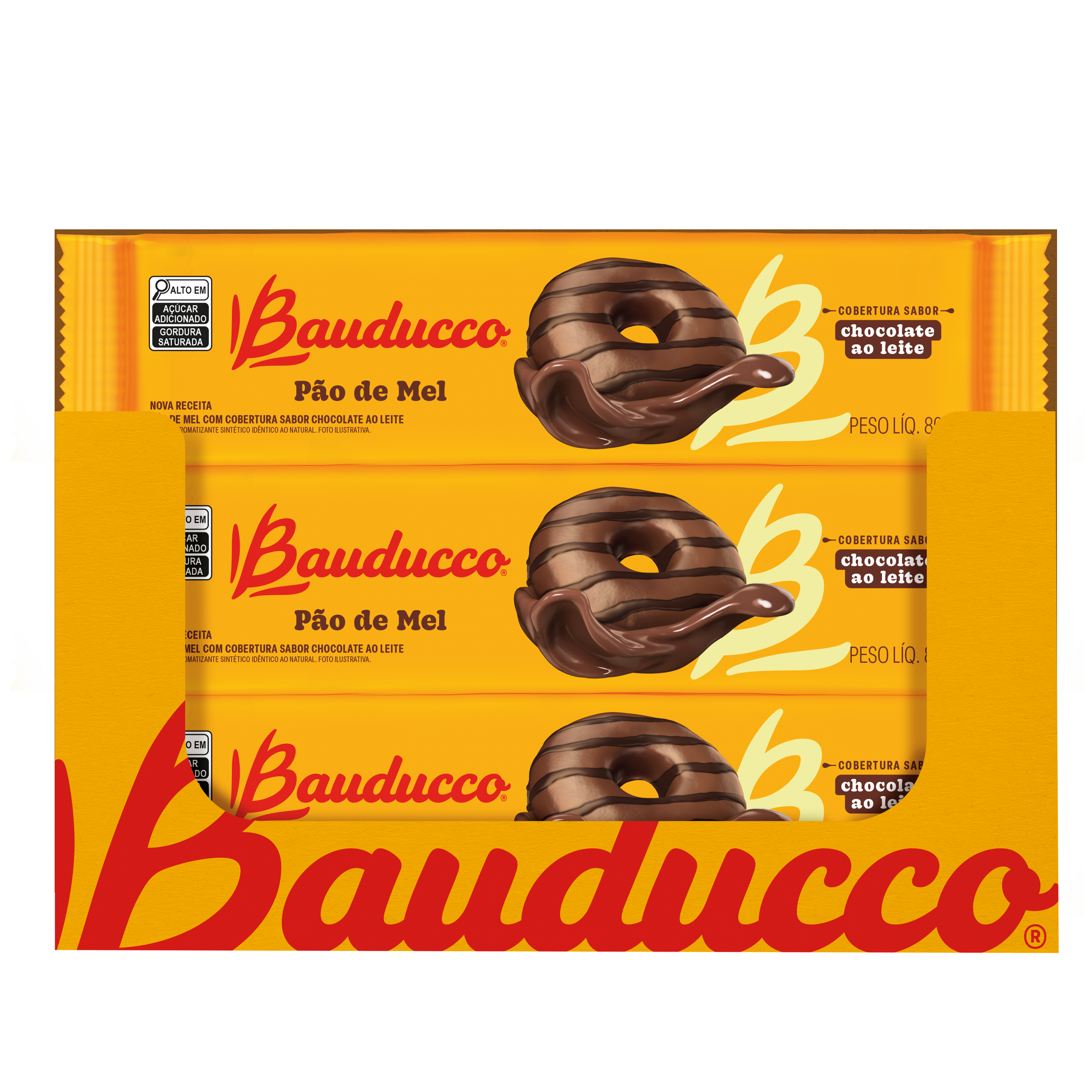 PÃO DE MEL BAUDUCCO 80GR