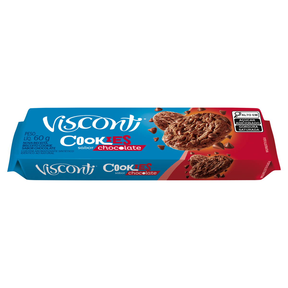 COOKIES VISCONTI CHOCOLATE 60G