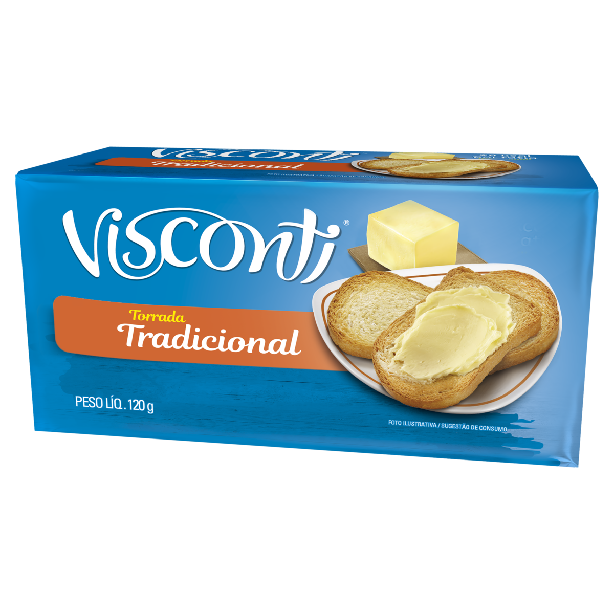 TORRADA VISCONTI TRADICIONAL 120G