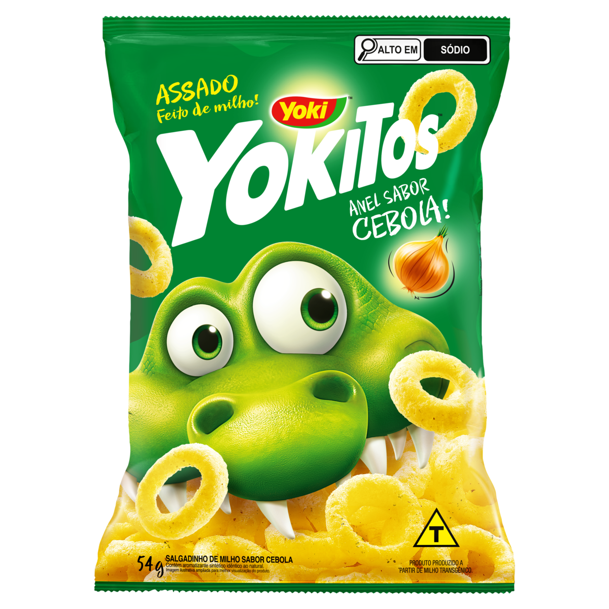 SALGADINHOS YOKITOS ANEL DE CEBOLA 54G