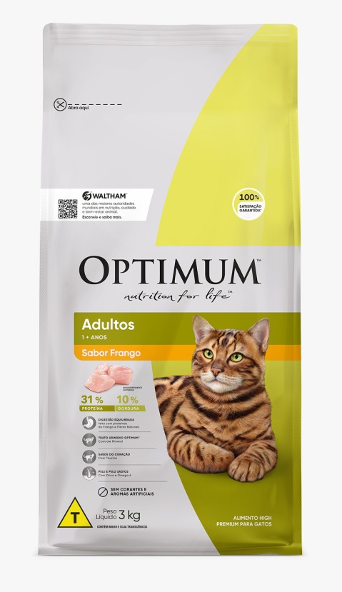 OPTIMUM CAT ADULTO FRANGO 3KG