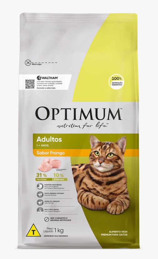 OPTIMUM CAT ADULTO FRANGO 1KG