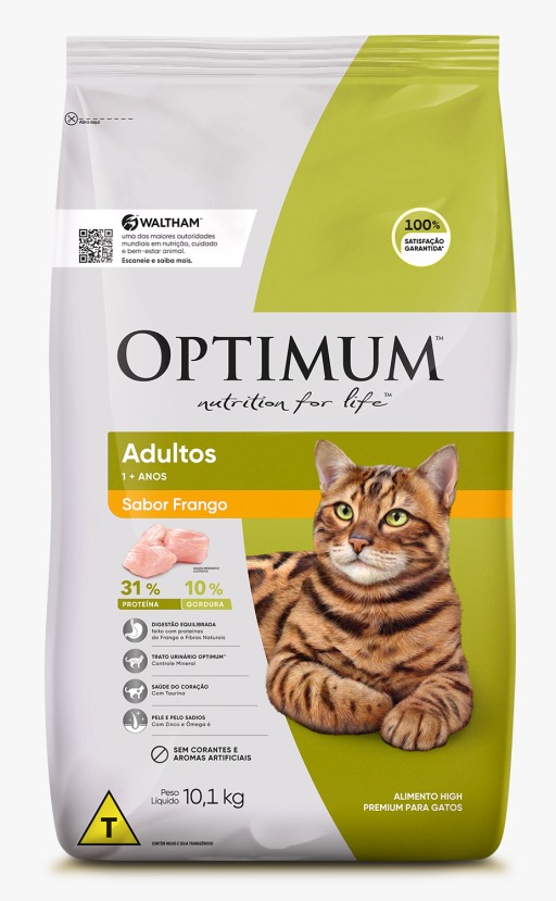 OPTIMUM CAT ADULTO FRANGO 10,1KG