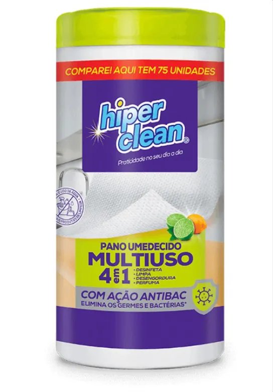 PANO UMEDECIDO HIPER CLEAN MULTIUSO