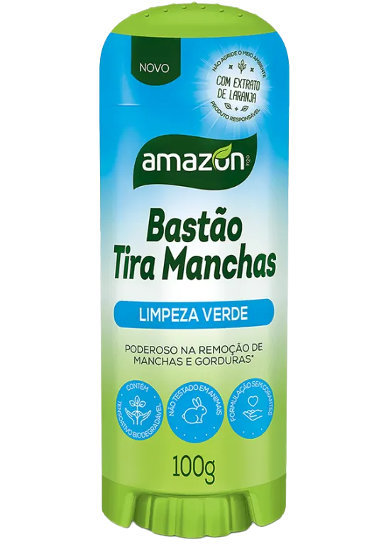 TIRA MANCHAS AMAZON BASTÃO 100GR