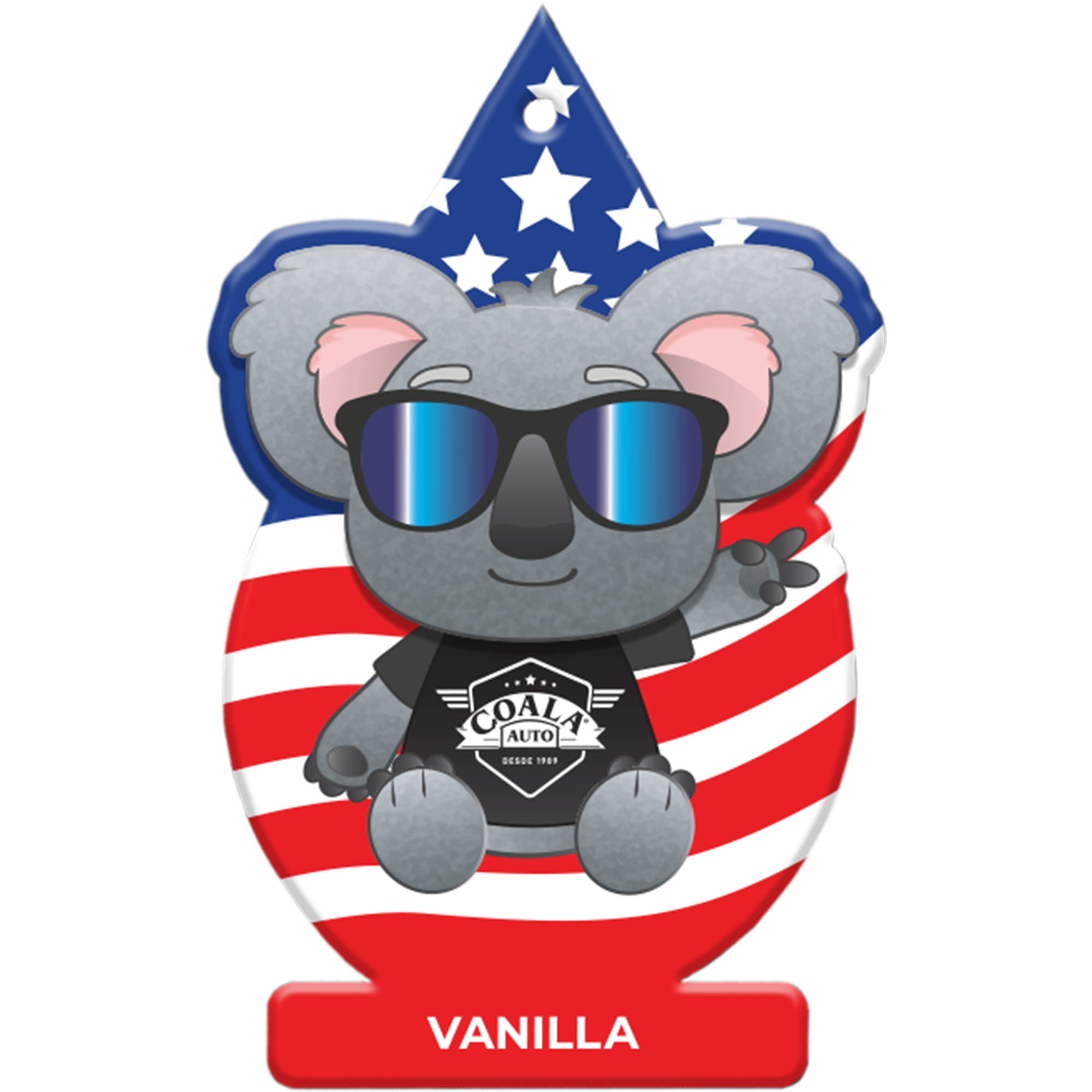 ODORIZANTE AUTOMOTIVO FOLHINHA COALA VANILLA 10GR