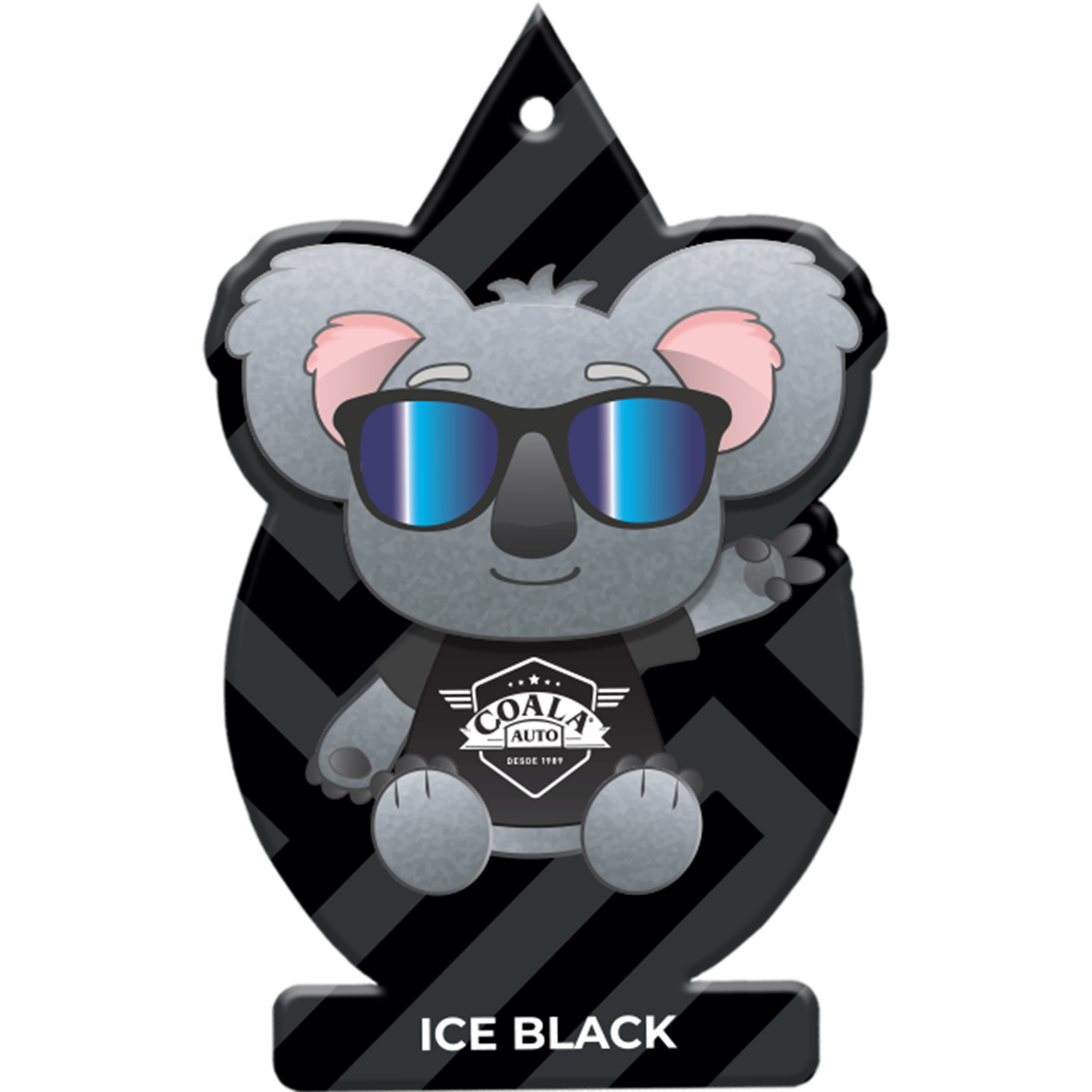 ODORIZANTE AUTOMOTIVO FOLHINHA COALA ICE BLACK 10GR