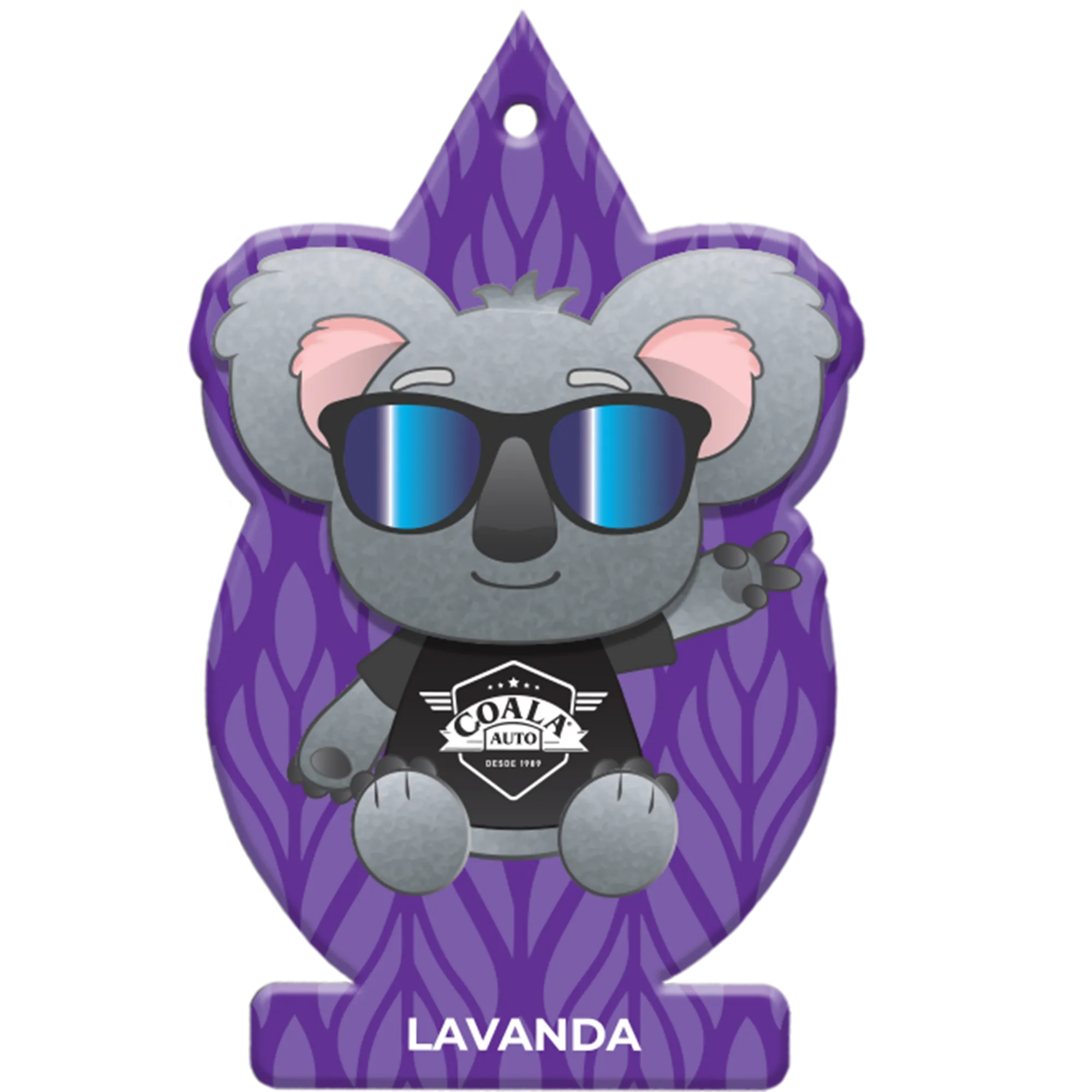 ODORIZANTE AUTOMOTIVO FOLHINHA COALA LAVANDA 10GR