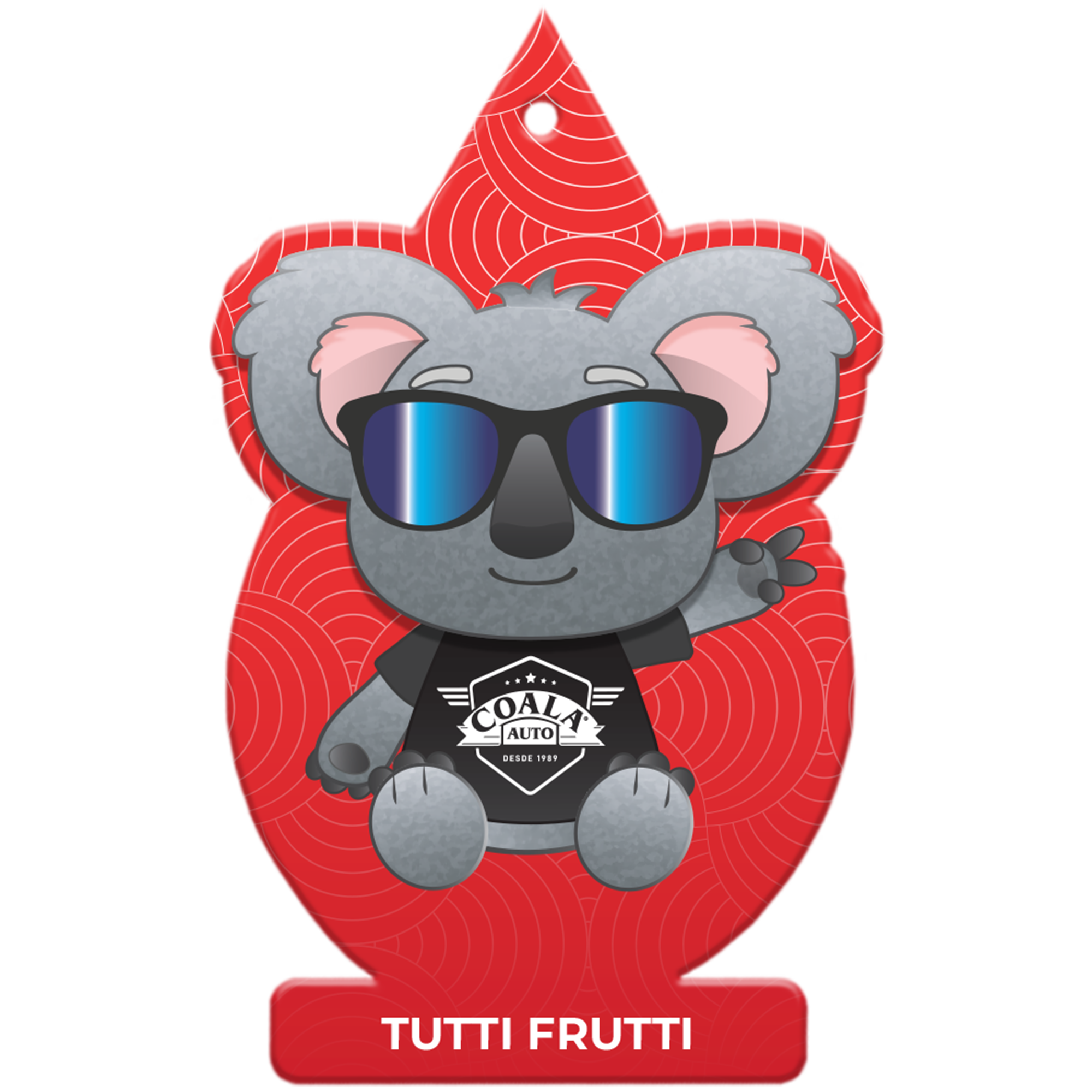 ODORIZANTE AUTOMOTIVO FOLHINHA COALA TUTTI FRUTTI 10GR