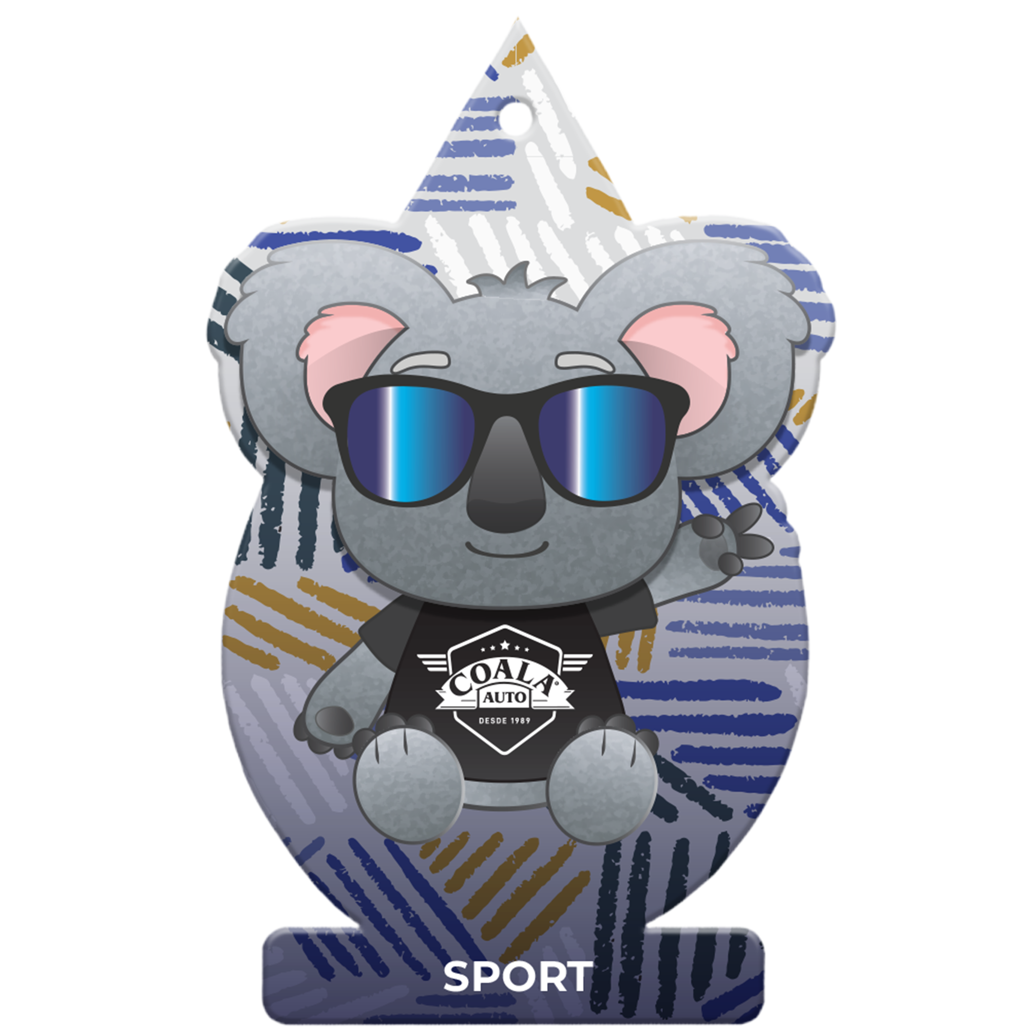 ODORIZANTE AUTOMOTIVO FOLHINHA COALA SPORT 10GR