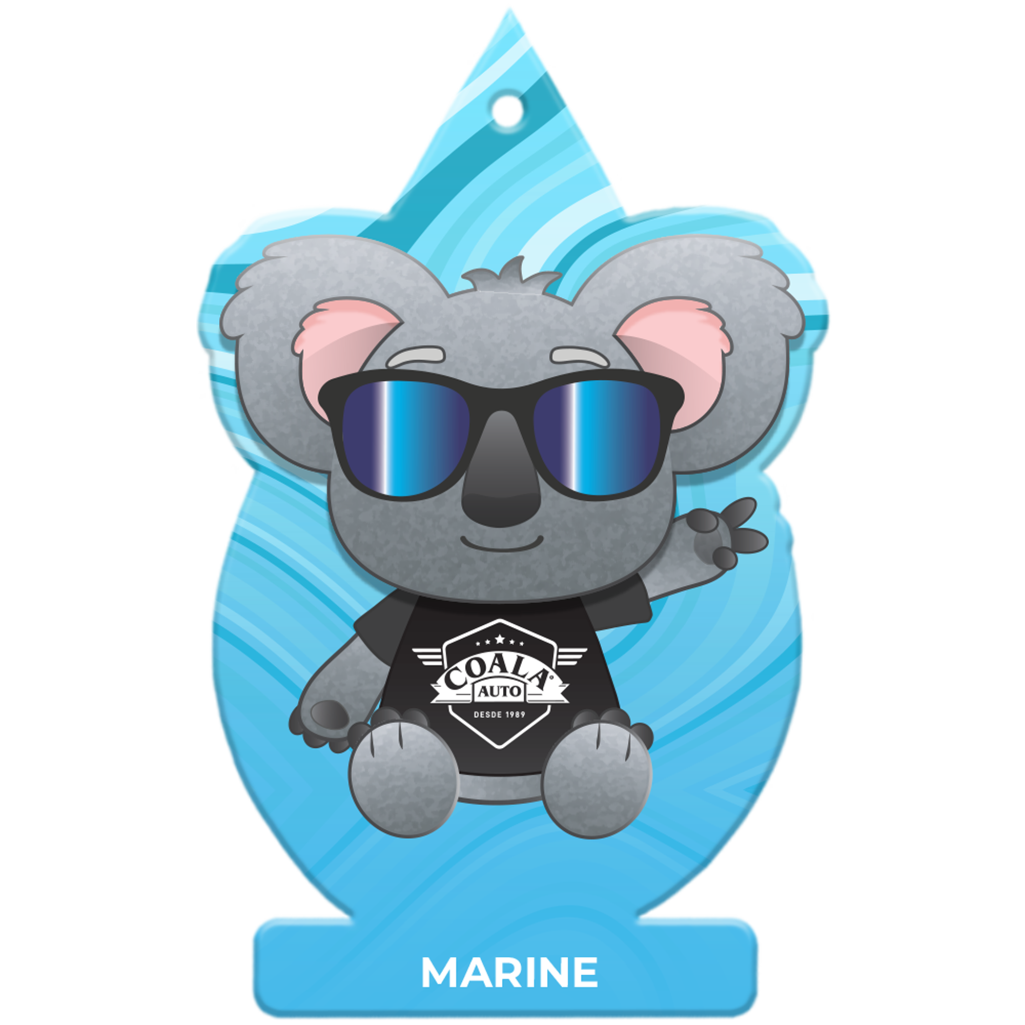 ODORIZANTE AUTOMOTIVO FOLHINHA COALA MARINE 10GR