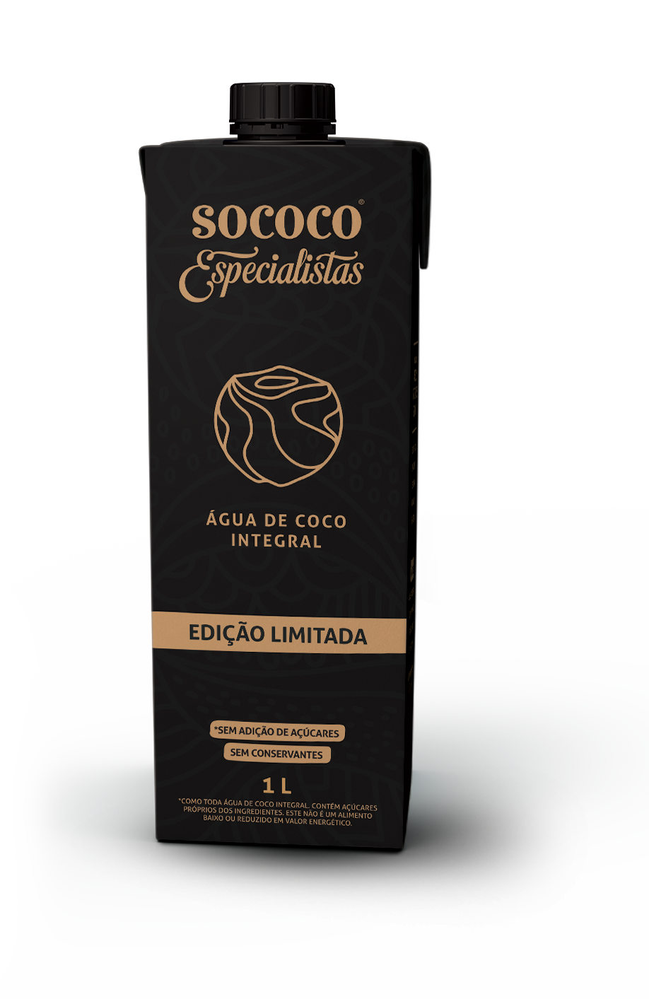 ÁGUA DE COCO SOCOCO INTEGRAL 1L