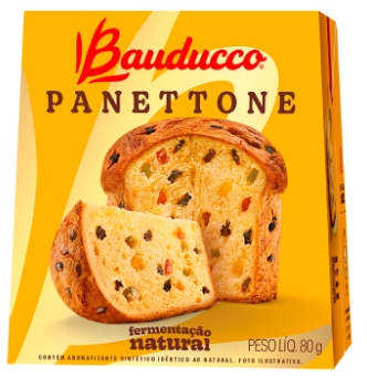 MINI PANETTONE BAUDUCCO 80G