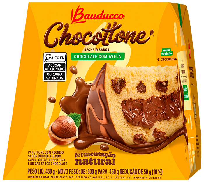 CHOCOTTONE MAXI AVELA BAUDUCCO 450GR