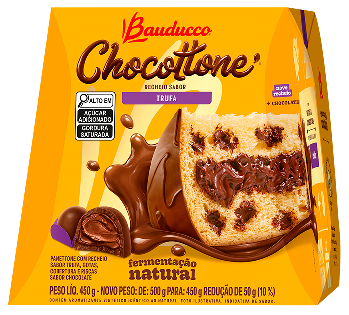 CHOCOTTONE MAXI TRUFA BAUDUCCO 450GR