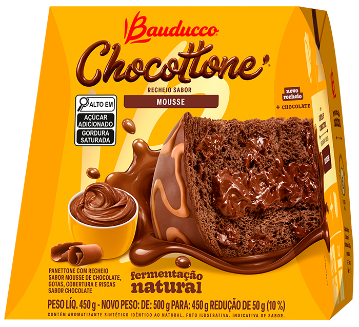 CHOCOTTONE MAXI MOUSSE BAUDUCCO 450GR