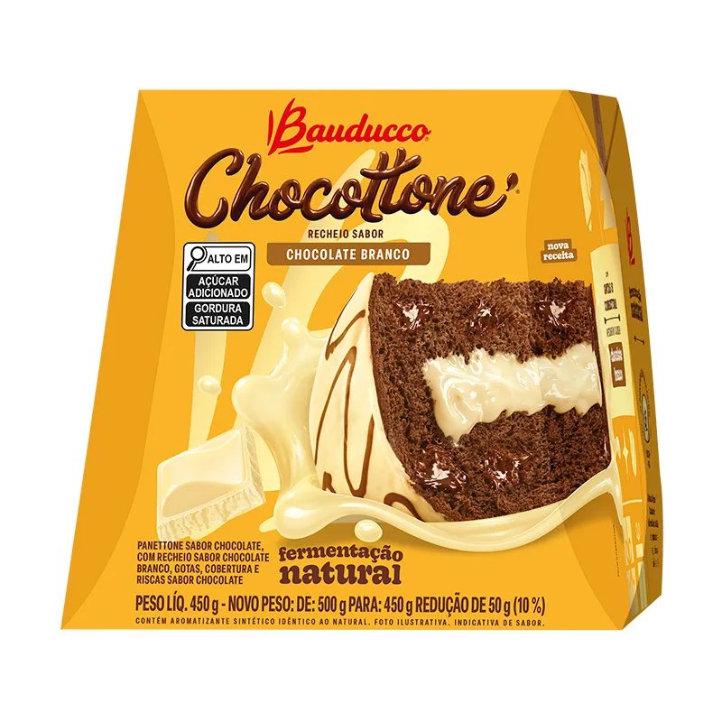 CHOCOTTONE MAXI CHOCO BCO BAUDUCCO 450GR