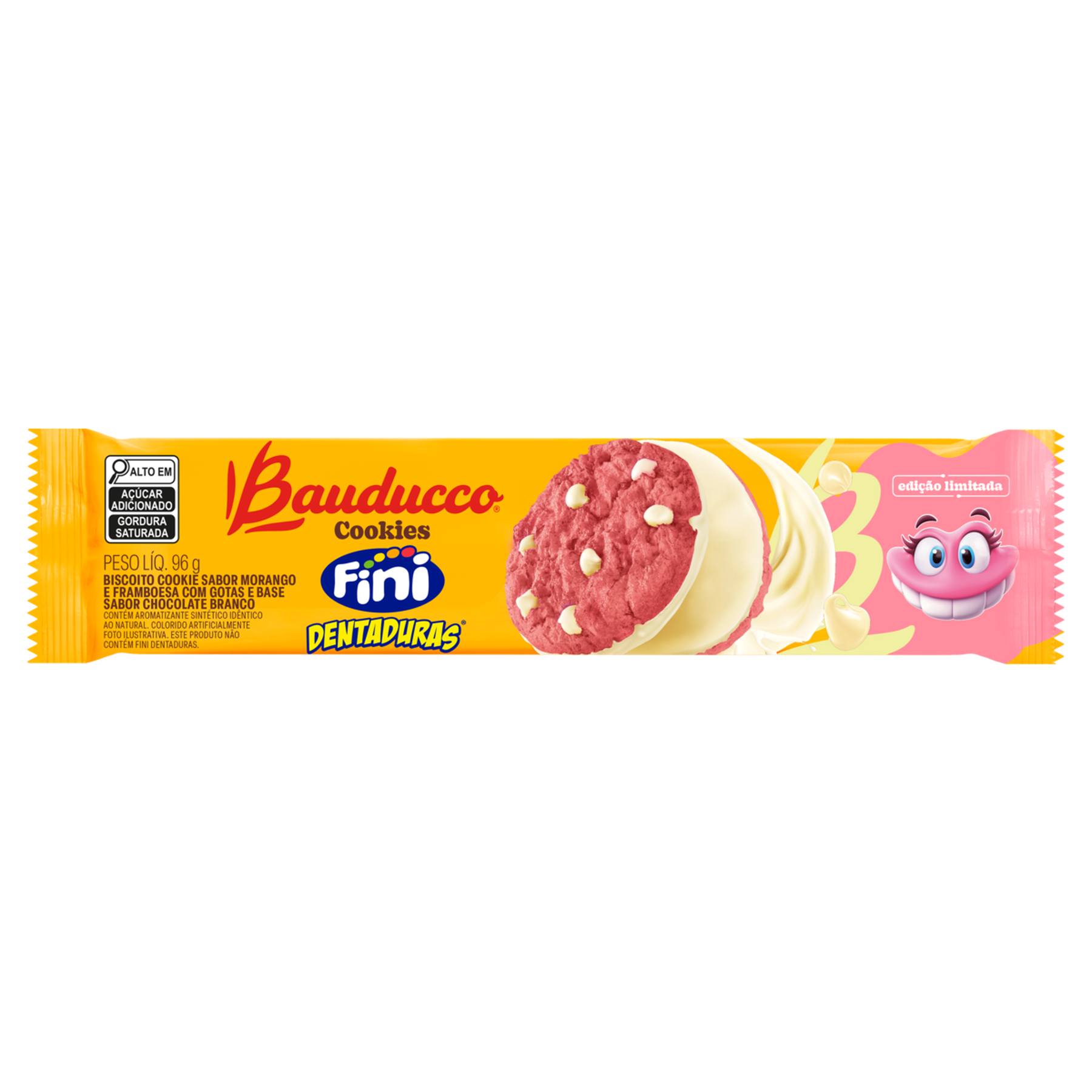 COOKIES BAUDUCCO FINI DENTADURA 96G
