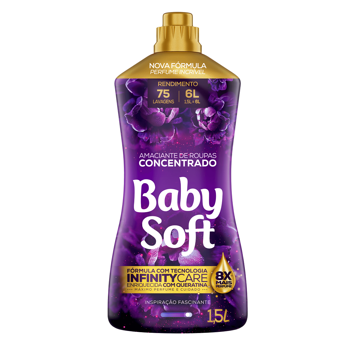 AMACIANTE BABY SOFT CONCENTRADO INSPIRAÇÃO 1,5L
