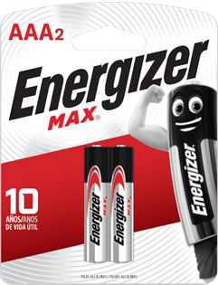 PILHA ENERGIZER MAX ALCALINA AAA PALITO COM 4 UND
