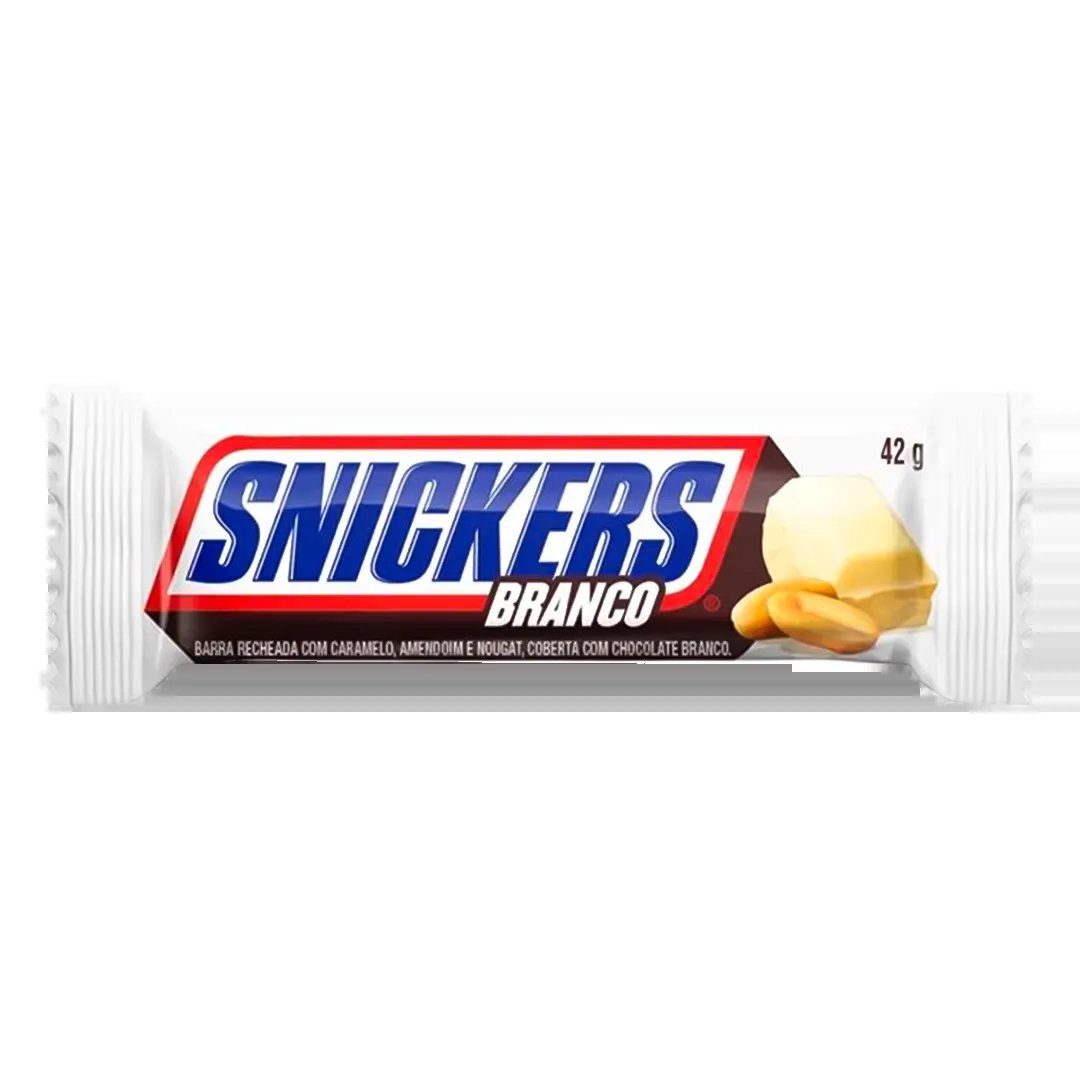 CHOCOLATE SNICKERS CHOCO BRANCO 20X42G