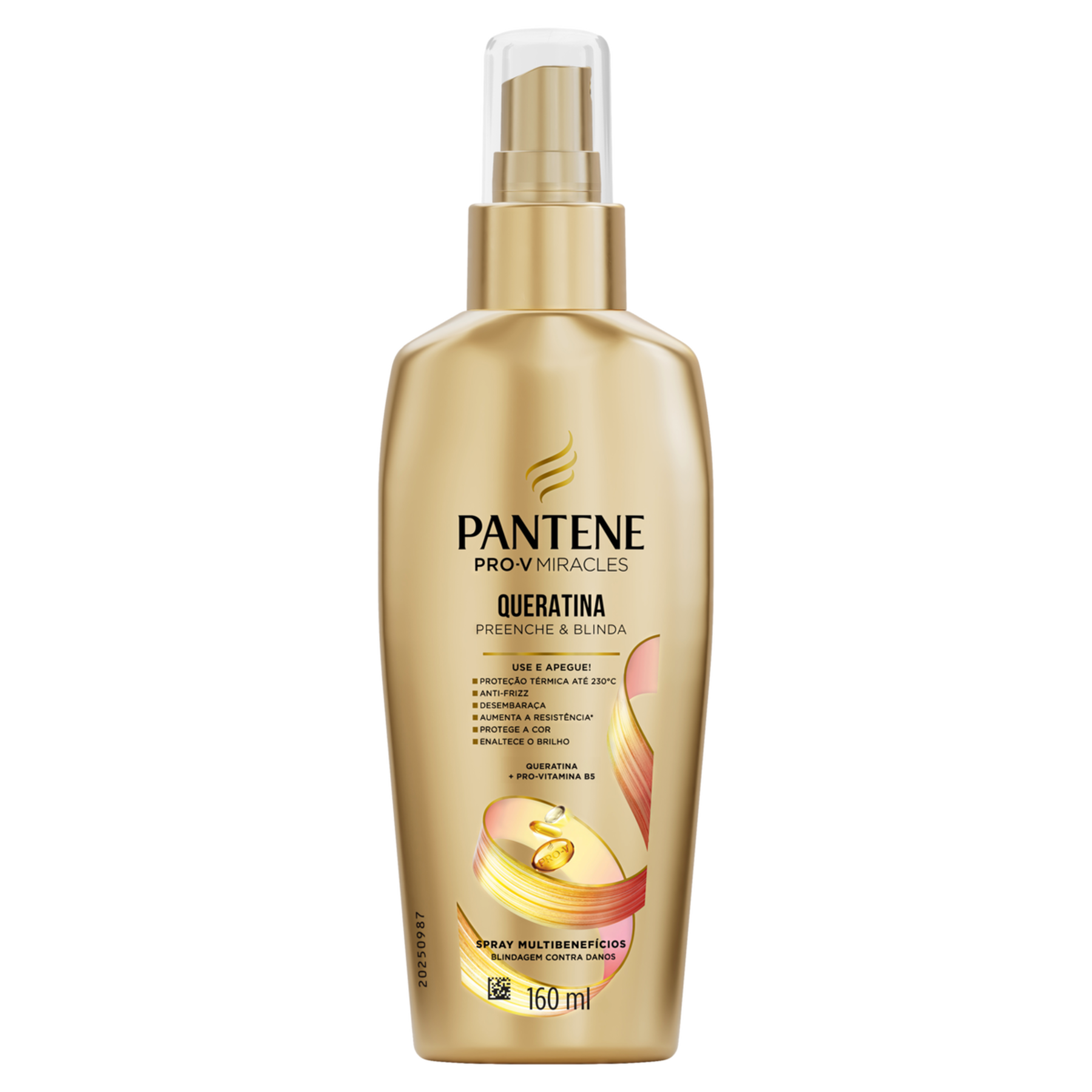 *SHAMPOO 160ML PANTENE QUERATINA