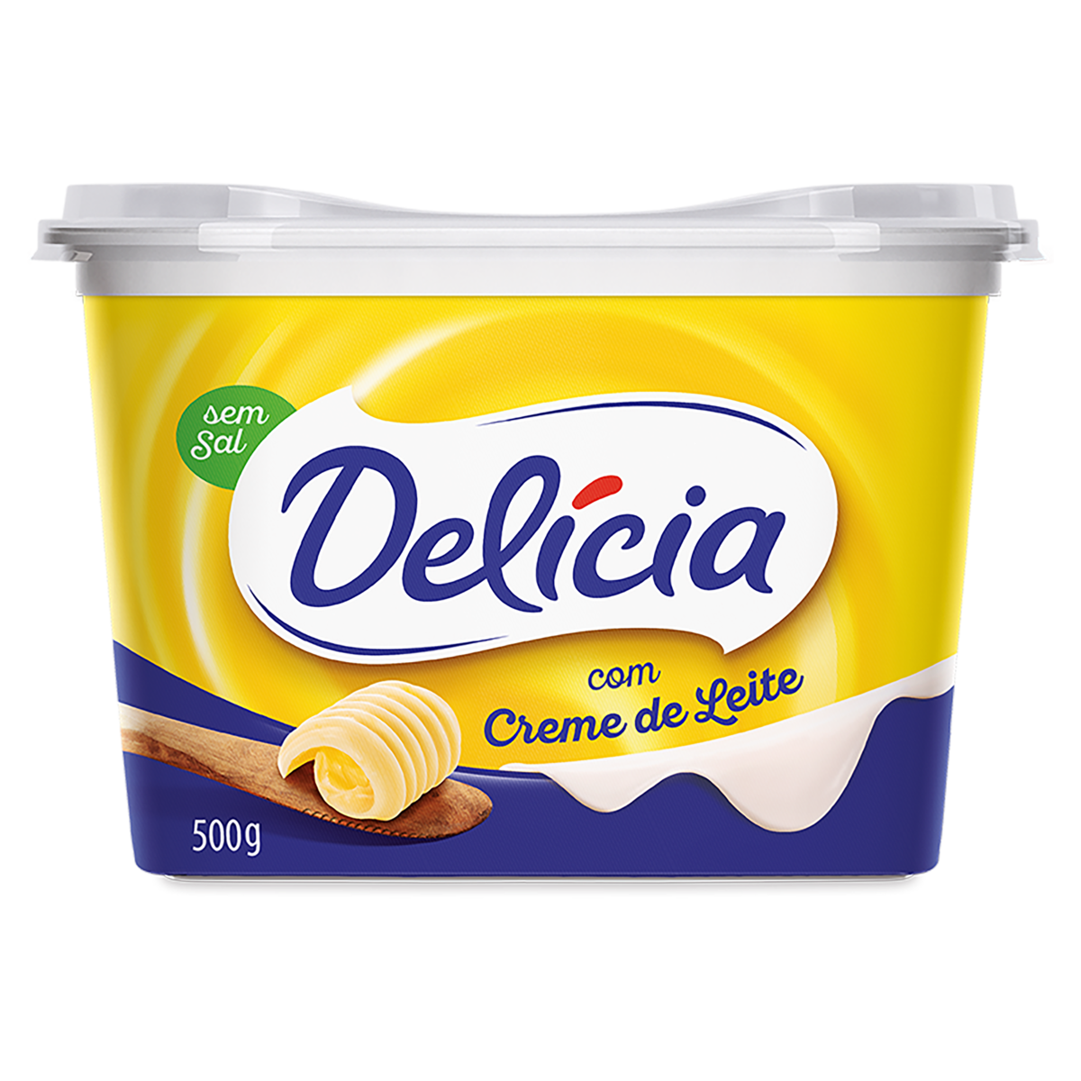 MARGARINA DELÍCIA SEM SAL 500G
