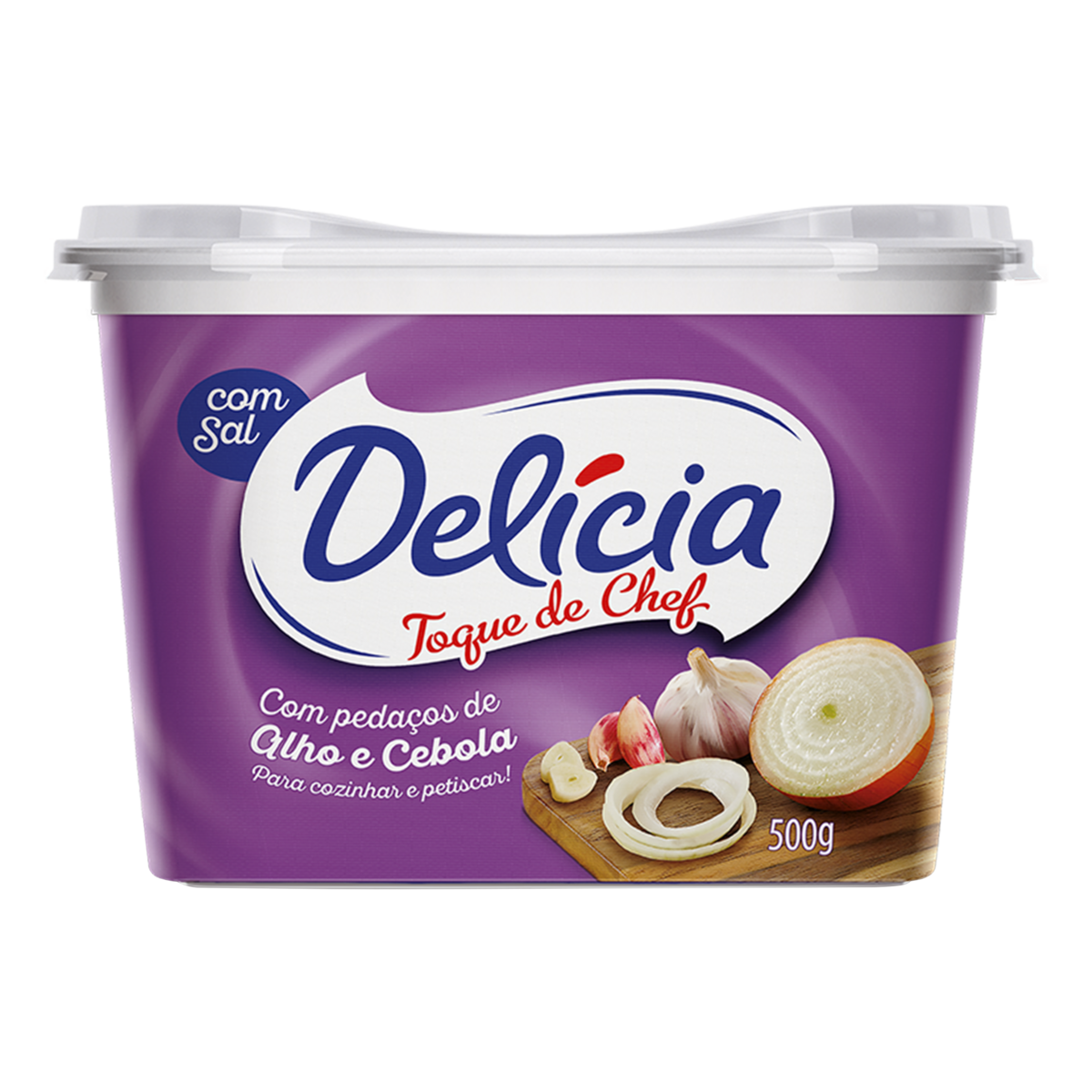 MARGARINA DELÍCIA ALHO E CEBOLA 500G