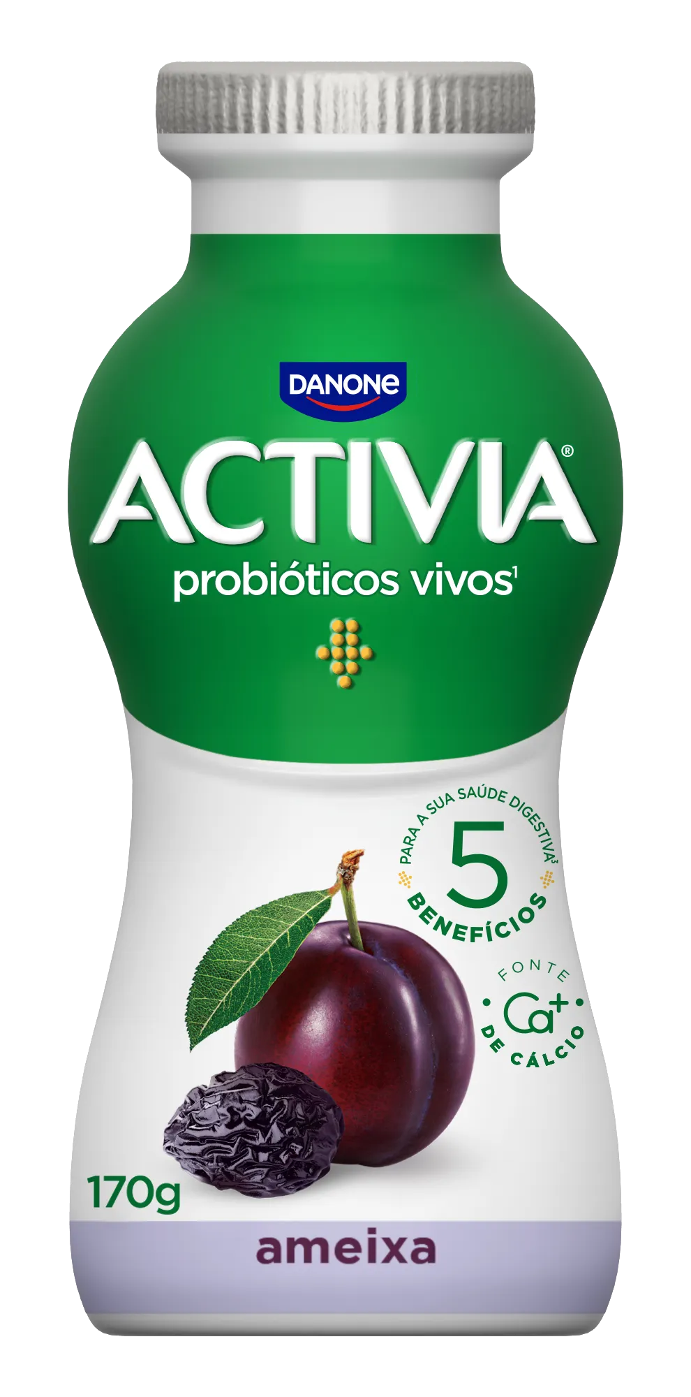 ACTIVIA LÍQUIDO LEITE FERMENTADO AMEIXA 170GR