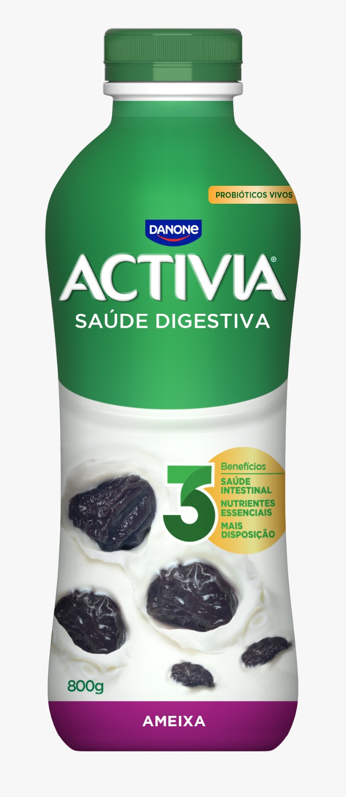 ACTIVIA LÍQUIDO AMEIXA 800GR