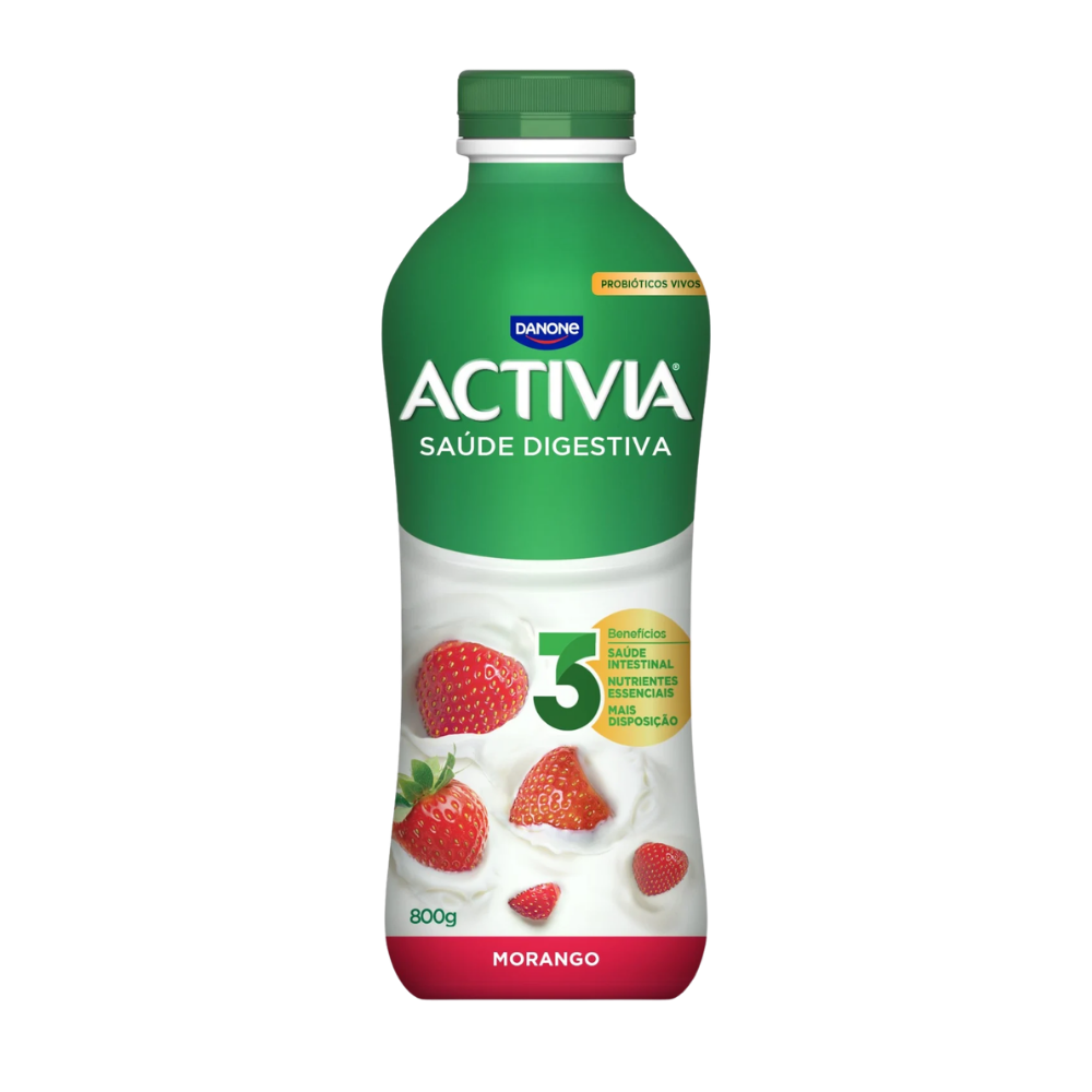 ACTIVIA LÍQUIDO MORANGO 800GR