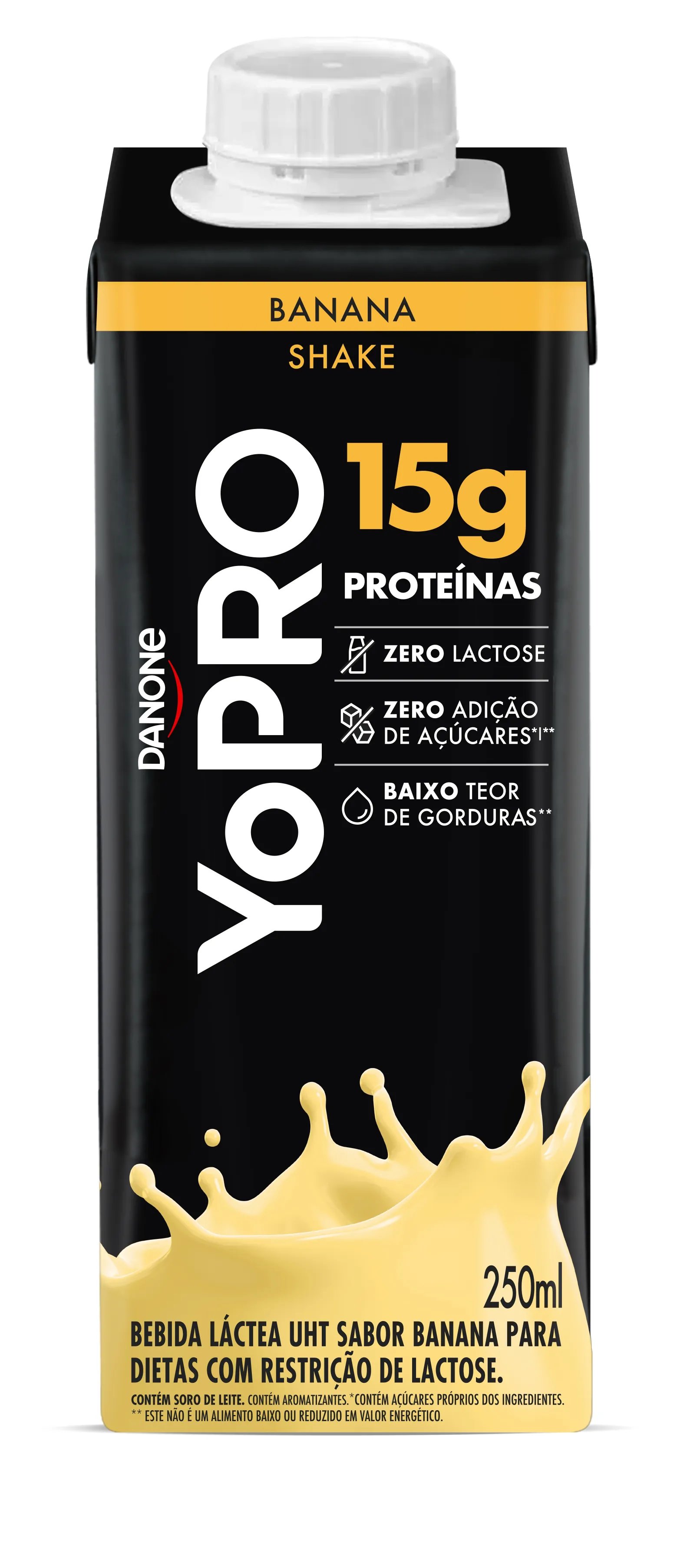 YOPRO 15G DE PROTEÍNAS BANANA 250ML