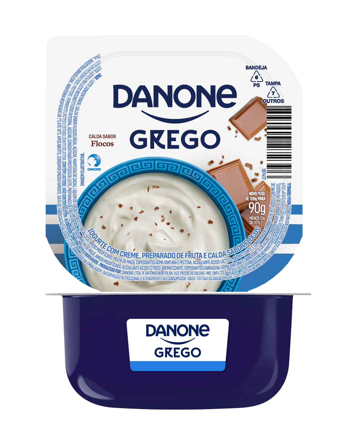 DANONE GREGO FLOCOS 90G