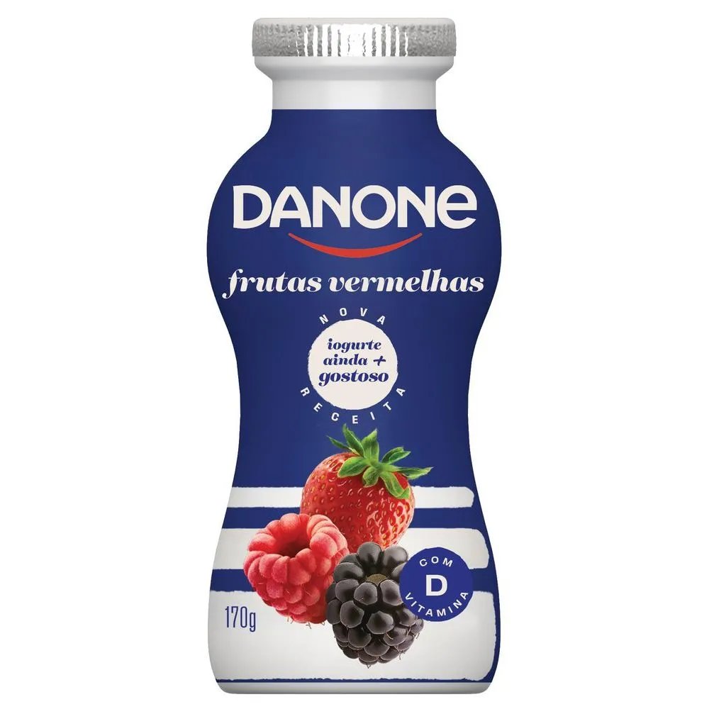 DANONE LÍQUIDO FRUTAS VERMELHAS 170G