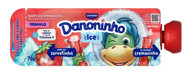 DANONINHO ICE MIX MORANGO 70G