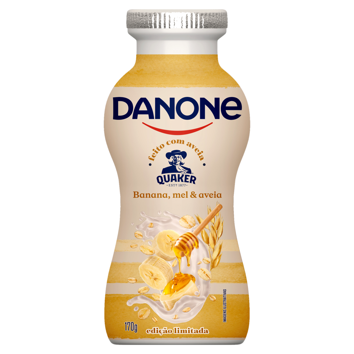 DANONE LÍQUIDO BANANA COM AVEIA 170G