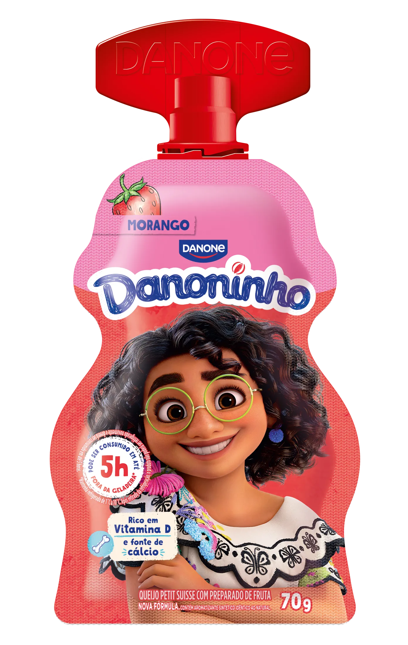 DANONINHO PARA LEVAR MORANGO 70G