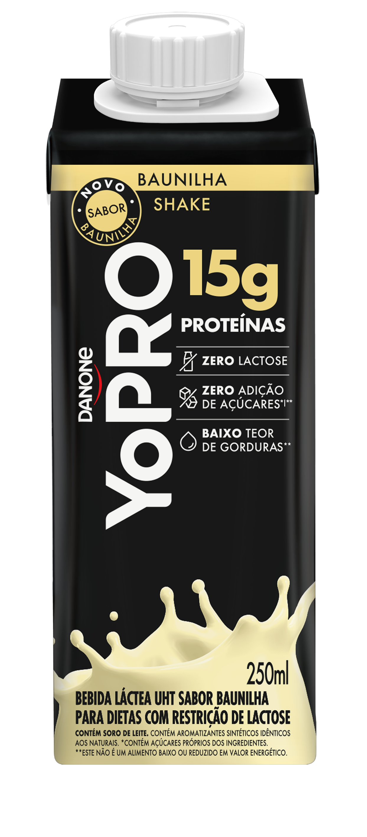 YOPRO 15G DE PROTEÍNAS BAUNILHA 250ML